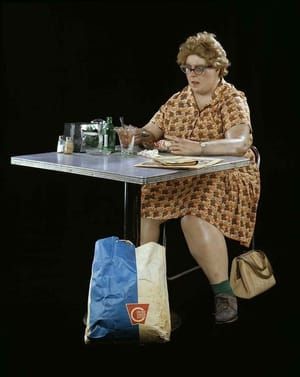 Artwork Title: Woman Eating