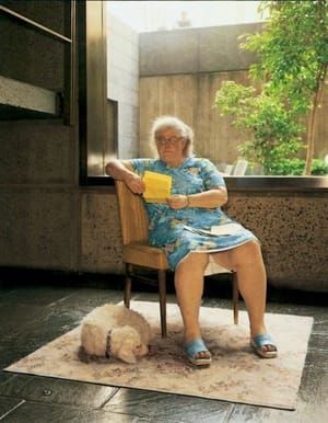 Artwork Title: Woman with Dog