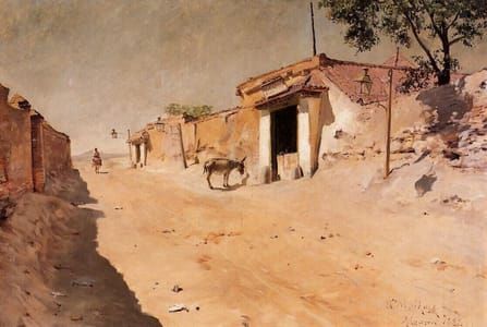 Artwork Title: Spanish Village