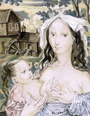 Artwork Title: Mother and Child