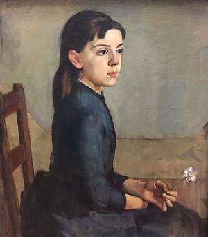 Artwork Title: Bildnis Louise-Delphine Duchosal