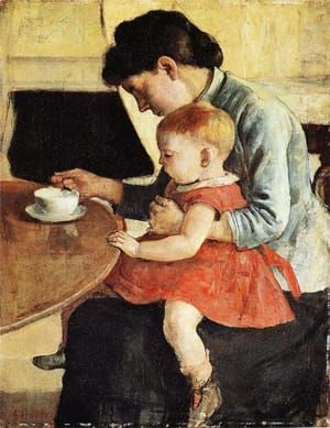 Artwork Title: Mother and Child