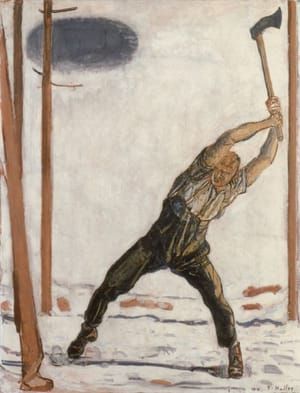 Artwork Title: Der Holzfäller / The Woodcutter