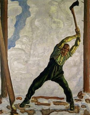 Artwork Title: Holzfäller