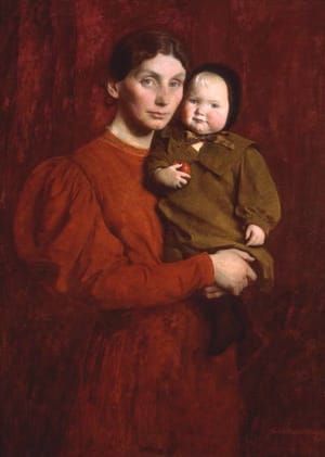Artwork Title: Mother and Child
