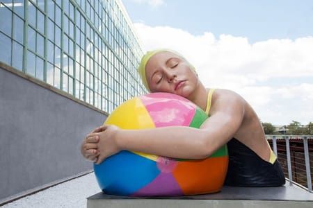 Artwork Title: Monumental Brooke with Beachball
