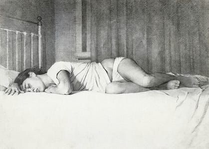 Artwork Title: She Sleeping