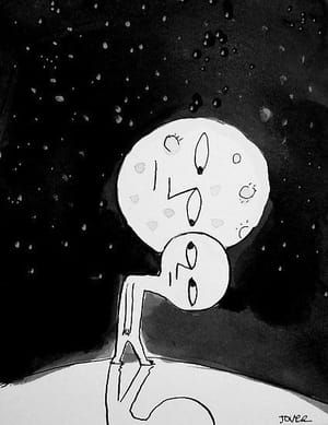 Artwork Title: Odd Moon Out Tonight