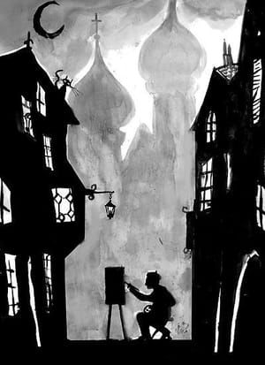 Artwork Title: Postcard from the Artist