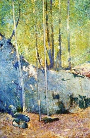 Artwork Title: Wooded interior