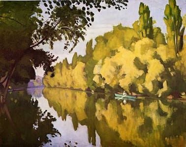 Artwork Title: River Scene