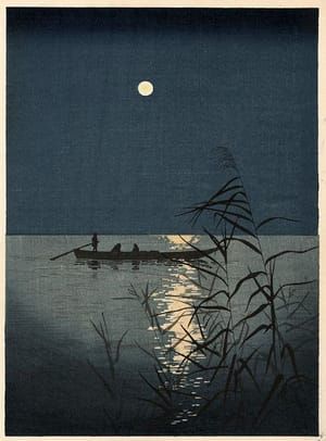 Artwork Title: Moonlit Sea