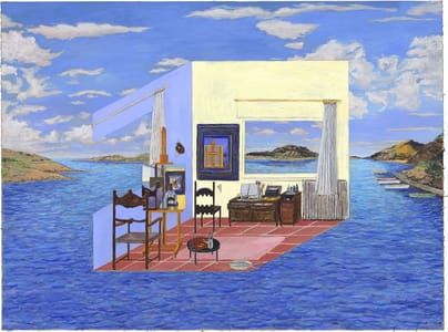 Artwork Title: DALI'S STUDIO (Cadaques,)