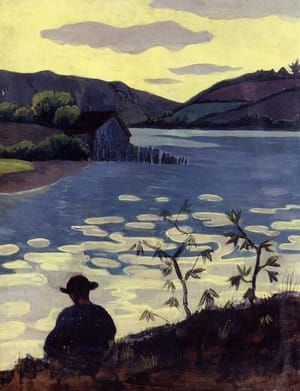 Artwork Title: Fisherman by the Laita