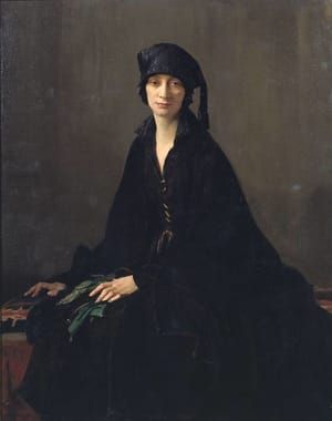 Artwork Title: Lady in Black