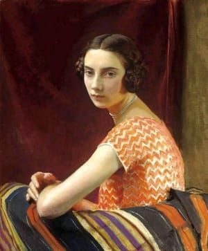 Artwork Title: The Orange Dress