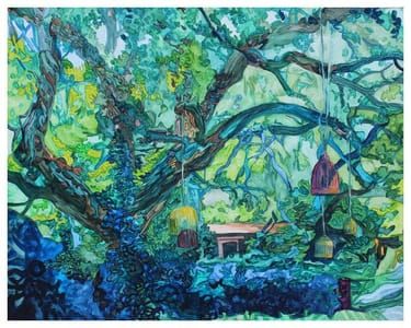 Artwork Title: Trees With Cages