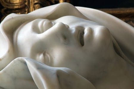 Artwork Title: Blessed Ludovica (detail)