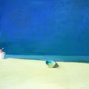 Artwork Title: Yellow Bowl, Cup and Flowers