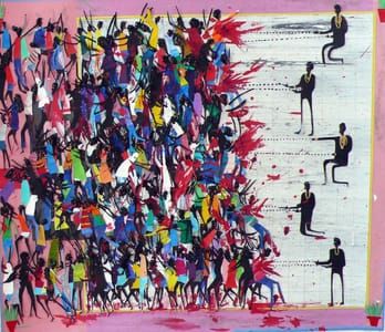 Artwork Title: Please Don't Shoot Up The Dancefloor