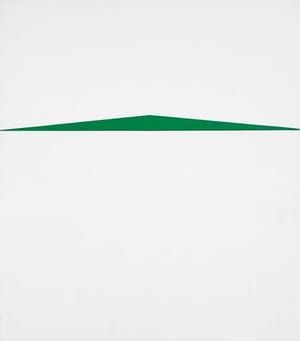 Artwork Title: Blanco y Verde