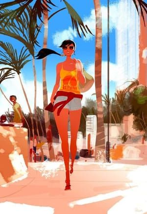 Artwork Title: Another sunny day in Hawaii