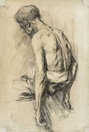 Artwork Title: Study of a Man
