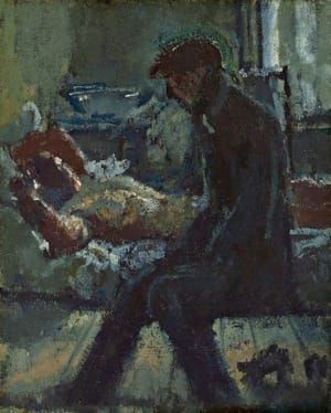 Artwork Title: What Shall We Do for the Rent? 1909