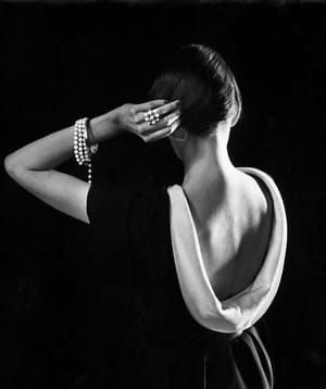 Artwork Title: Dorian Leigh in Dior