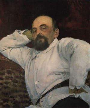 Artwork Title: Portrait of S.Mamontov