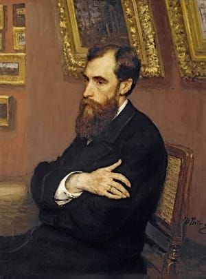 Artwork Title: Portrait of Pavel Tretyakov