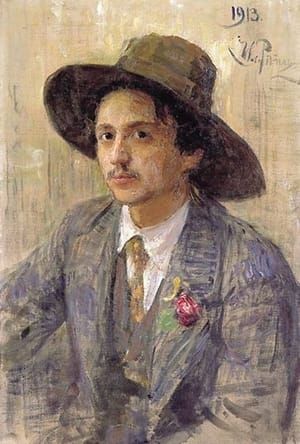 Artwork Title: Portrait of Isaak Brodsky