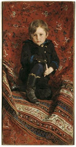 Artwork Title: Portrait of Yury Repin