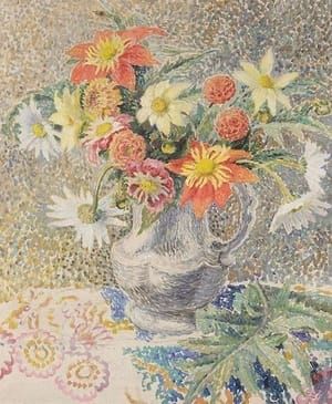 Artwork Title: Dahlias