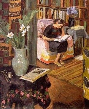 Artwork Title: Interior with artist´s daughter