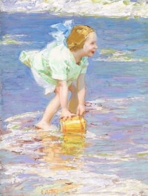 Artwork Title: Little Girl in Green