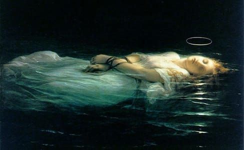 Artwork Title: The Young Martyr/Ophelia
