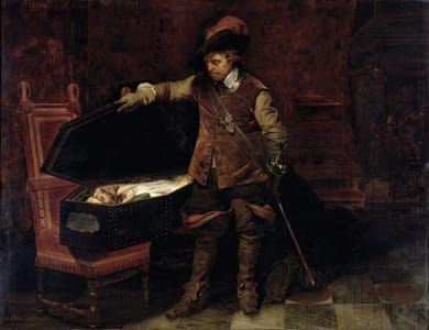 Artwork Title: Cromwell and Charles I