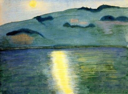 Artwork Title: Mondscheinlandschaft