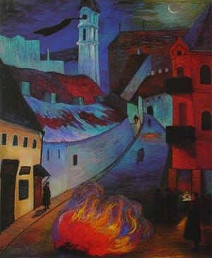 Artwork Title: Police Sentinel in Vilnius