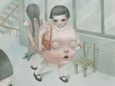 Artwork Title: Little Mama Goes To School