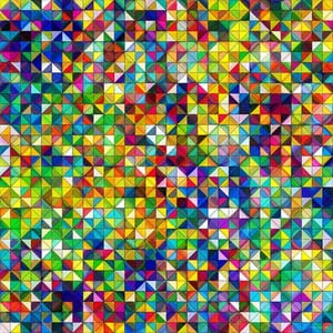 Artwork Title: Stained Glass Geometry