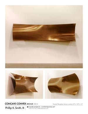 Artwork Title: Concave Convex (Bronze)