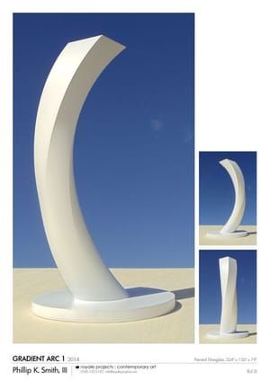 Artwork Title: Gradient Arc 1