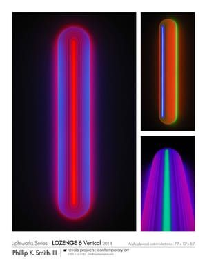 Artwork Title: Lozenge 6 Vertical