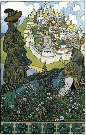 Artwork Title: Gvidon and the Queen