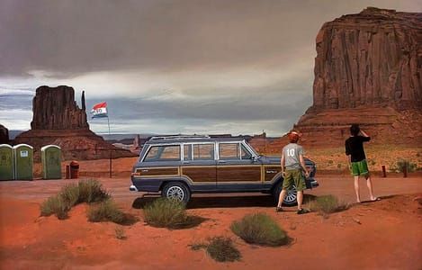 Artwork Title: Monumental Road