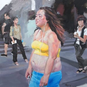 Artwork Title: Self-confident Girl