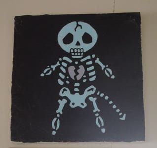Artwork Title: Skeleton Heart