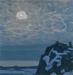 Artwork Title: Moonlight. Sortavala